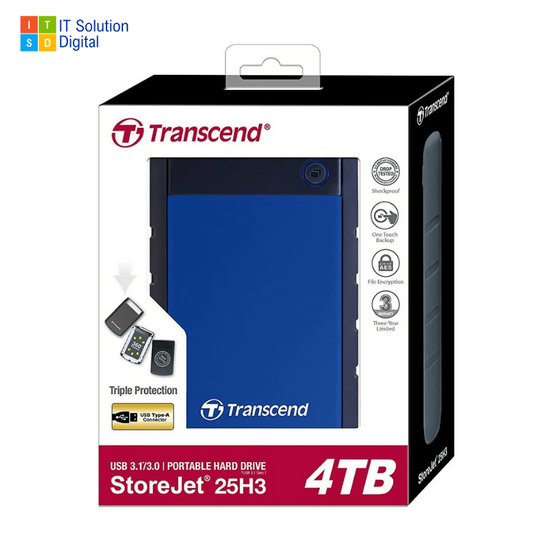 Transcend External StoreJet 25H3 - Computer Accessories