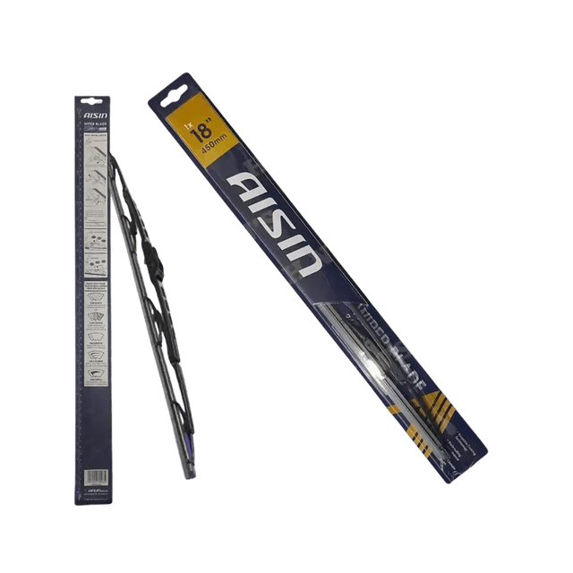 ផ្លិតទឹក - Vehicle Windshield: AISIN Wiper Blade 450mm - Automotive Parts
