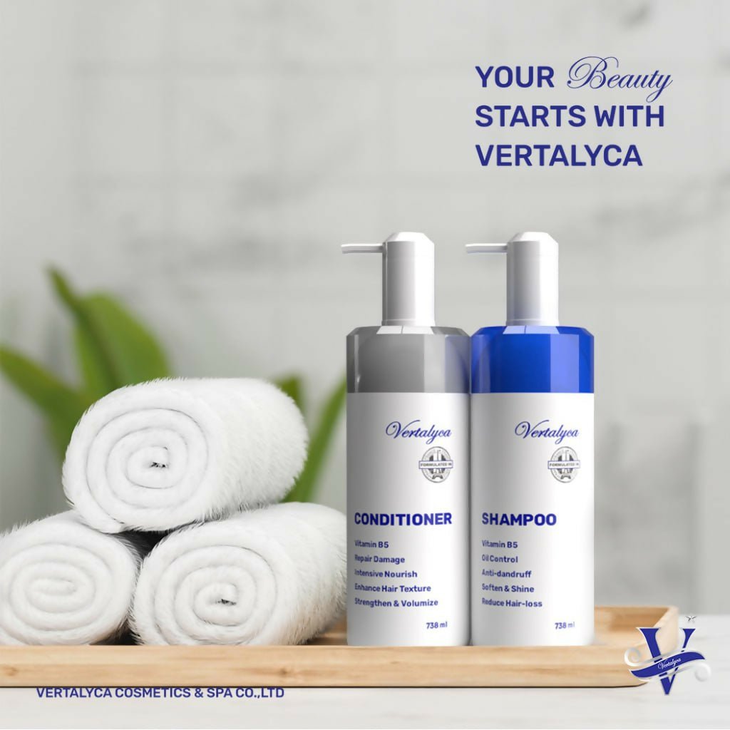ឈុតសាប៊ូកក់សក់ Vertalyca Big Shampoo Set - Shampoo - Treatment