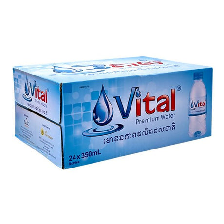 ទឹកសុទ្ធ Vital 350mlx24 (កេស) - ទឹកសុទ្ធ (Pure Water)