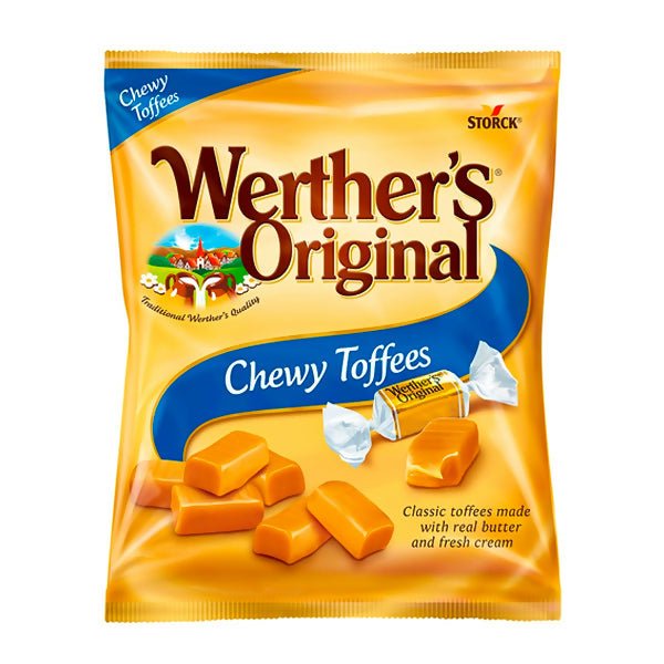 ស្ករគ្រាប់ Werther's Original Chewy Toffees 80g - ស្ករគ្រាប់ & នំ (Candy & Cake)