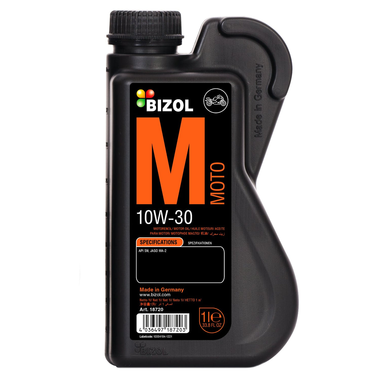 ប្រេងម៉ូតូ BIZOL Moto 10W-30 -