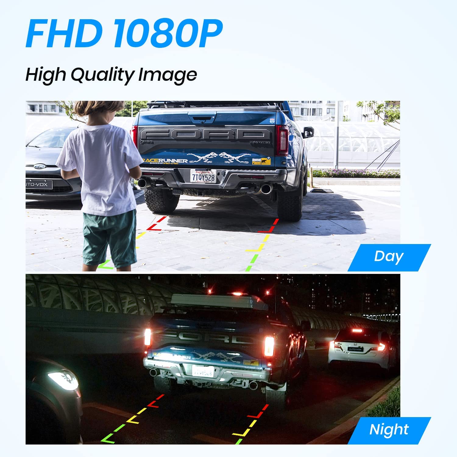 Solar Wireless Backup Camera for Truck -