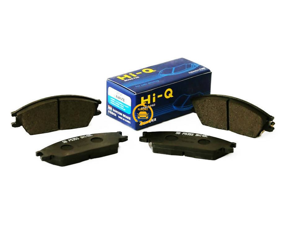 ស្បែកហ្វ្រាំង Hi-Q Brake Pad Front, SP1372, Sienna 2001-2009 - Automotive Parts