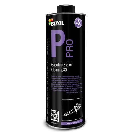 ប្រេងជំនួយ BIZOL Pro Gasoline System Clean+ p80 - Additive