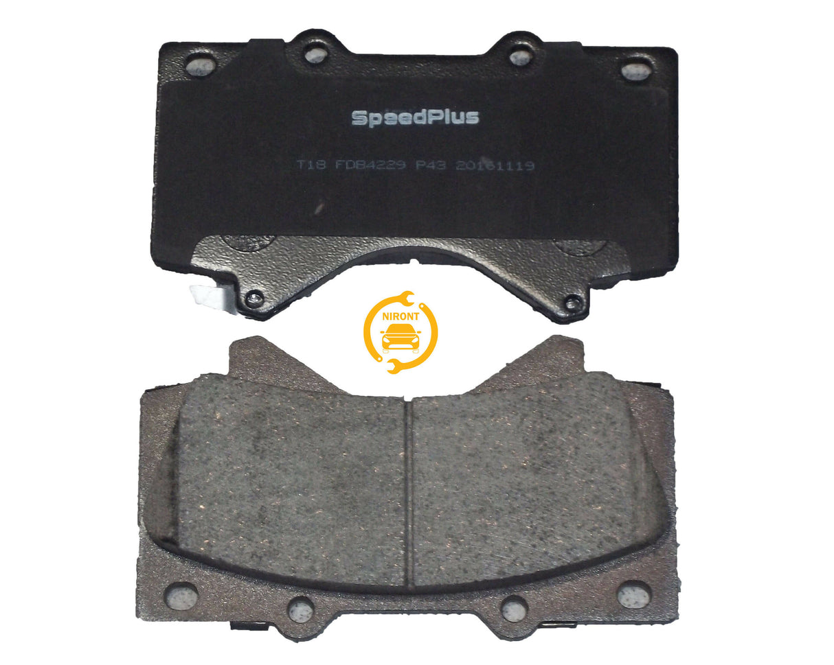 ស្បែកហ្វ្រាំង Hi-Q Brake Pad Front , SP2033 , Vigo 2008-2013 - Automotive Parts