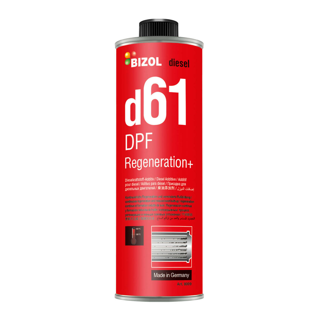 ប្រេងជំនួយ BIZOL DPF Regeneration+ d61 ថែទាំ ការពារ និងពន្យាអាយុកាលDPF - Additive