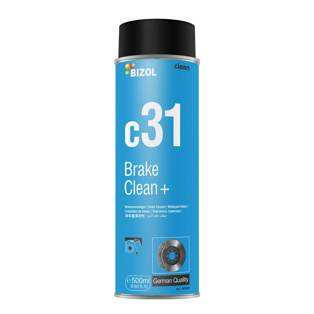 BIZOL Brake Clean+ c31 - លាងសម្អាតតាំប៊ួរហ្វ្រាំង ថាសហ្វ្រាំង ស្បែកហ្វ្រាំង ថ្ពាមហ្វ្រាំង និងជើងហ្វ្រាំង - Technical Sprays