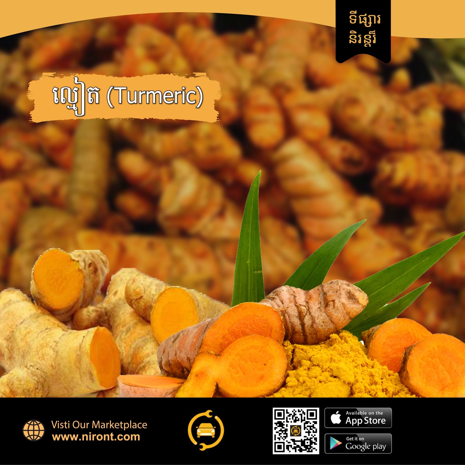 ល្មៀត Turmeric - Agriculture