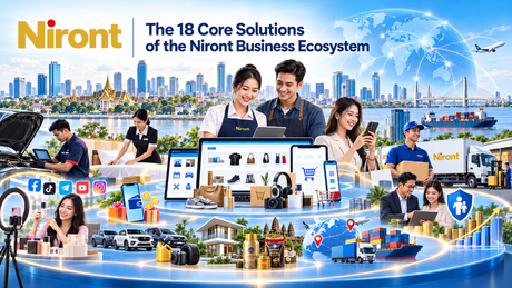 Niront 18 Core Solutions connecting Cambodian business growth, e-commerce, logistics and global markets
