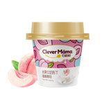 100g peach pulp milk pudding - Healthy Food