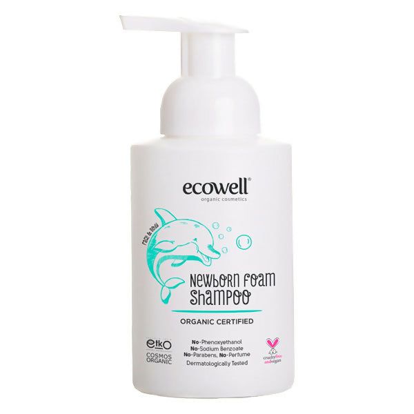 សាប៊ូដុសខ្លួន Organic Newborn Foam Shampoo 0m+