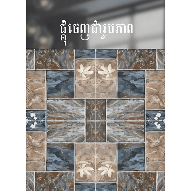 ការ៉ូសាច់ស្ងួតខ្នាត 40x40 - គីមីសំណង់ (CONSTRUCTION CHEMICAL PAINT)