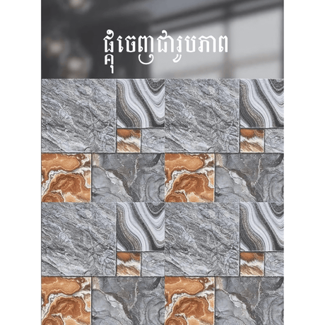 ការ៉ូសាច់ស្ងួតខ្នាត 40x40 - គីមីសំណង់ (CONSTRUCTION CHEMICAL PAINT)