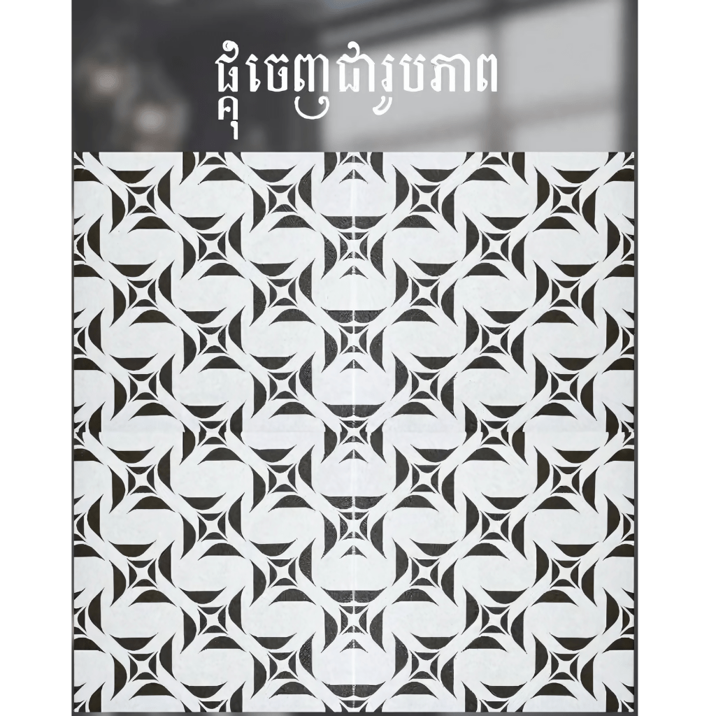 ការ៉ូសាច់ស្ងួតខ្នាត 40x40 - សម្ភារៈសំណង់ (construction material)