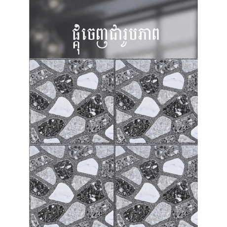 ការ៉ូសាច់ស្ងួតខ្នាត 40x40 - គីមីសំណង់ (CONSTRUCTION CHEMICAL PAINT)