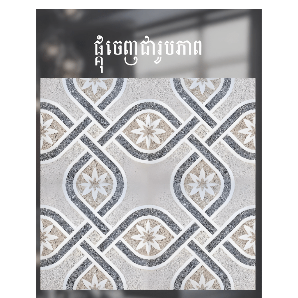 ការ៉ូសាច់ស្ងួតខ្នាត 40x40 - សម្ភារៈសំណង់ (construction material)