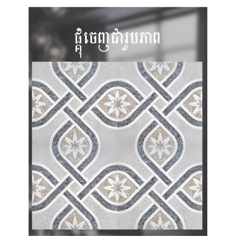 ការ៉ូសាច់ស្ងួតខ្នាត 40x40 - សម្ភារៈសំណង់ (construction material)