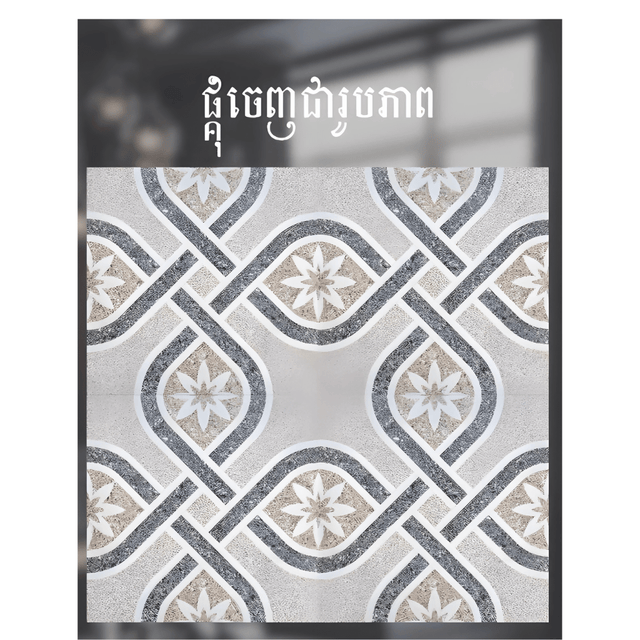 ការ៉ូសាច់ស្ងួតខ្នាត 40x40 - សម្ភារៈសំណង់ (construction material)