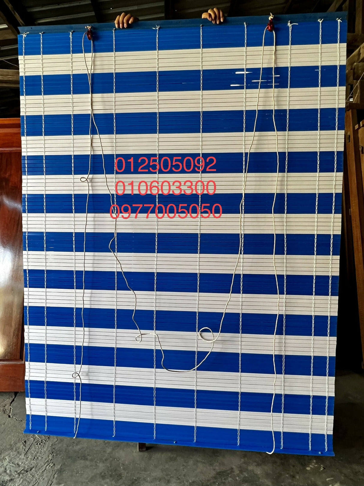 4x2m រនាំងជ័រ Plastic Blind - Others