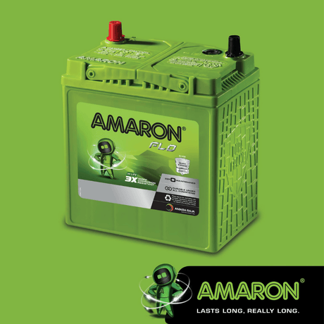 អាម៉ារុន ឌីស 55 អំពែរ / Amaron DIN 55Ah - Battery