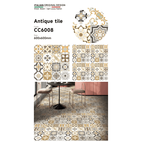 ការ៉ូដេគ័រខ្នាត 60x60 ( ITALIAN ORIGINAL DESIGN ) - គីមីសំណង់ (CONSTRUCTION CHEMICAL PAINT)