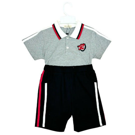 អាវយឺតករបើក 6165 Zqiaoer Boy Shirt - ឈុតកាដូ (Gift Sets)