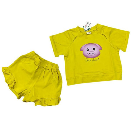ឈុតកំប្លេរខោ 622 Xiaoyifeng Clothes Set (Girl) - ឈុតកាដូ (Gift Sets)
