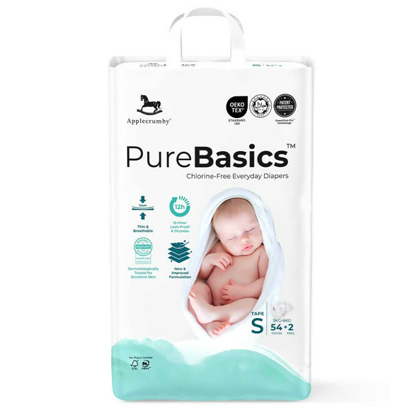 ខោរទឹកនោមបកបិត Applecrumby Pure basics S54*4