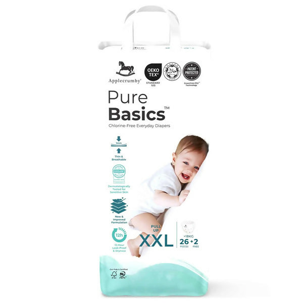 ខោរទឹកនោមស្លៀក Applecrumby Pure basics XXL26*4