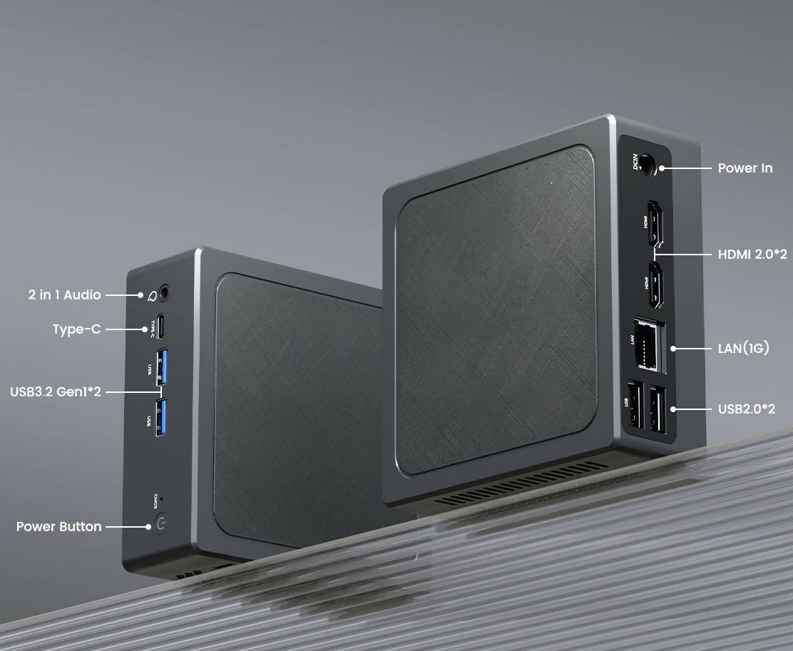 DRTech DR-N150 Mini PC Intel N150 16GB 512GB