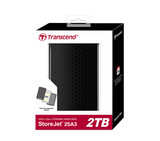 Transcend External StoreJet 25A3 2TB TS2TSJ25A3K