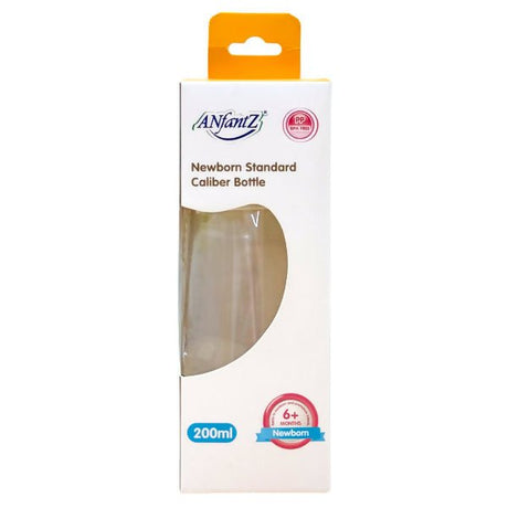ដប Anfantz 8oz Newborn Standard Caliber Bottle - ដបដោះគោ ដបទឹក & ក្បាលប្តូរ (Milk Bottle Water Bottle & Changing Pads)