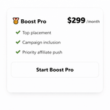 Automotive Boost Pricing Plans - Others