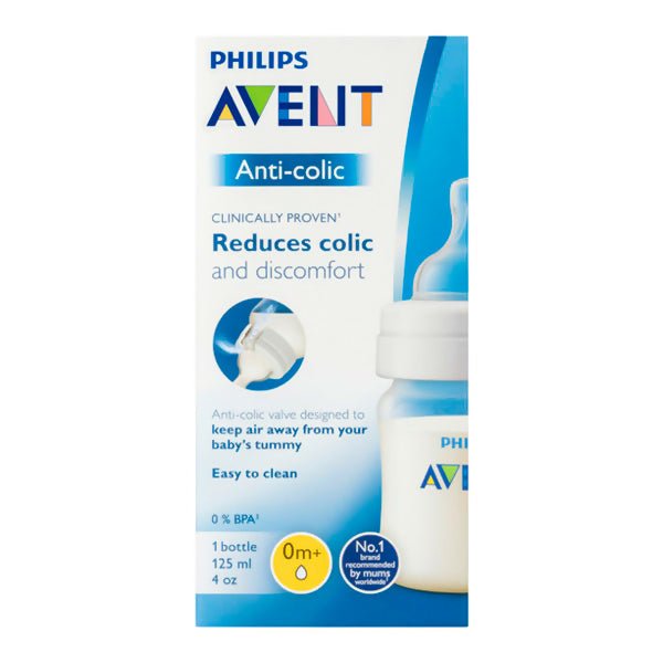 ដប Avent Philip Bottle Classic Plus PP 125ml - ដបដោះគោ ដបទឹក & ក្បាលប្តូរ (Milk Bottle Water Bottle & Changing Pads)