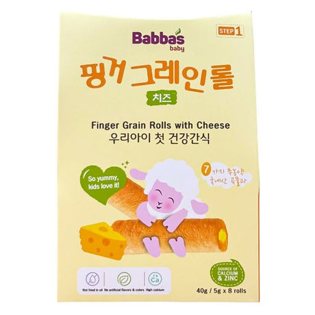នំក្មេង Babbas Cereal Cake Cheese Flavor 1y+ - នំកូនក្មេង (Baby Cakes)
