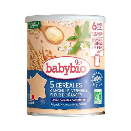 ម្សៅបបរក្មេង Baby Bio រសជាតិស្រូវសាលី 6m+ - ម្សៅបបរ (Porridge Powder)