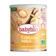 ម្សៅបបរក្មេង Baby Bio រសជាតិ Vanilla 5 Cereal 6ខែ - នំកូនក្មេង (Baby Cakes)