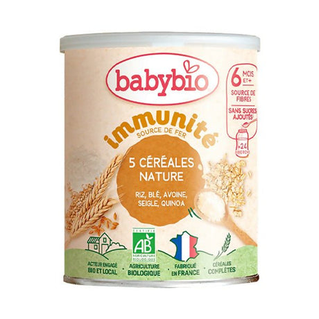 ម្ស៉ៅបបរក្មេង Babybio Cereales Nature 6m+ 220g - ម្សៅបបរ (Porridge Powder)