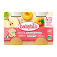 បង្អែមក្មេង Babybio Pomme Abricot D'occitanie (2x130g) - ទឹកផ្លែឈើ & អាហារក្មេង (Fruit juice & baby food)