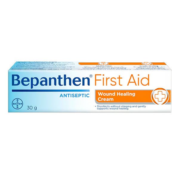 គ្រឹម Bepanthen FirstAid Wound Healing Cream 30g - ឡេរនិងគ្រីមសម្រាប់ក្មេង (Baby Lotions & Creams)