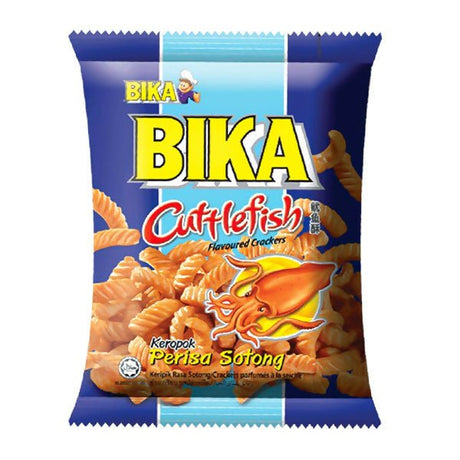 BIKA នំស្រួយរសជាតិសាច់មឹក - ស្ករគ្រាប់ & នំ (Candy & Cake)