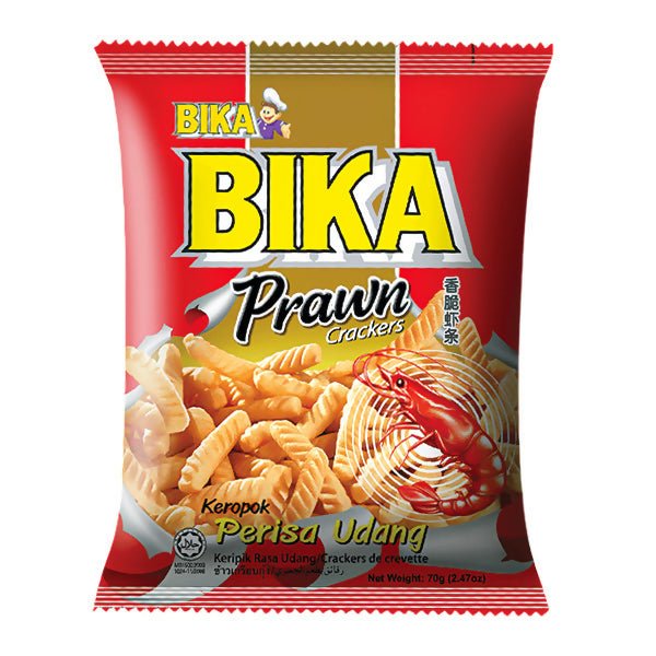 BIKA នំស្រួយរសជាតិសាច់បង្កង - ស្ករគ្រាប់ & នំ (Candy & Cake)