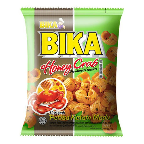 BIKA នំស្រួយរសជាតិសាច់ក្តាមនឹងទឹកឃ្មុំ - ស្ករគ្រាប់ & នំ (Candy & Cake)