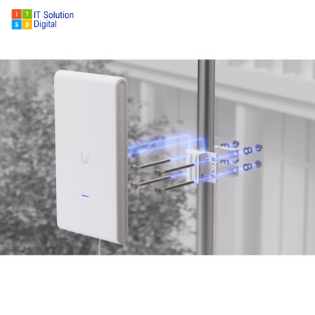 biquiti U6 Mesh Pro Wireless Dual-Band Wi-Fi 6 Outdoor Access Point - Networking Equipment