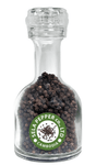 Black Peppercorn in Glass Bottle with Adjustable Grinder (Refill Function) 137g - Healthy Food