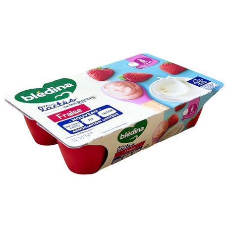យ៉ាអ៊ួក្មេង Bledina Strawberry 6+months - ទឹកផ្លែឈើ & អាហារក្មេង (Fruit juice & baby food)