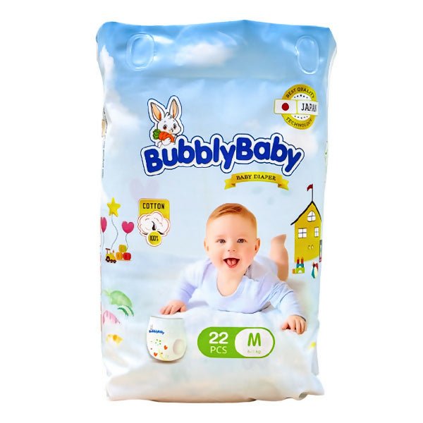 ខោរទឹកនោមស្លៀក Bubblybaby M22pcs - ខោទឹកនោម (Diapers)