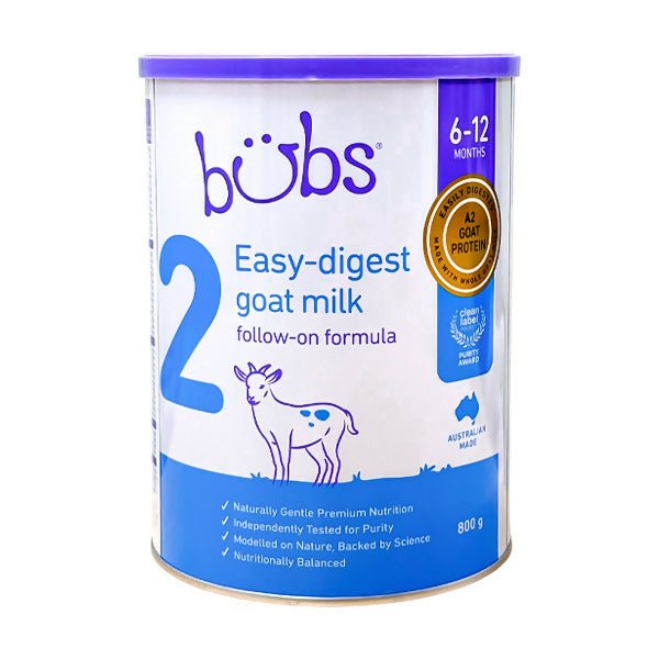 ម្សៅទឹកដោះពពែ bÜbs® Goat 2 (800g) Australian Goat Milk 6 - 12m - ម្ស៉ៅទឹកដោះគោ & ទឹកដោះគោទឹក (Milk Powder & Milk)