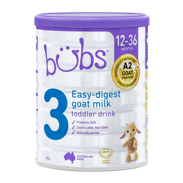 ម្សៅទឹកដោះពពែ bÜbs® Goat 3 (800g) Australian Goat Milk 12 - 36m - ម្ស៉ៅទឹកដោះគោ & ទឹកដោះគោទឹក (Milk Powder & Milk)